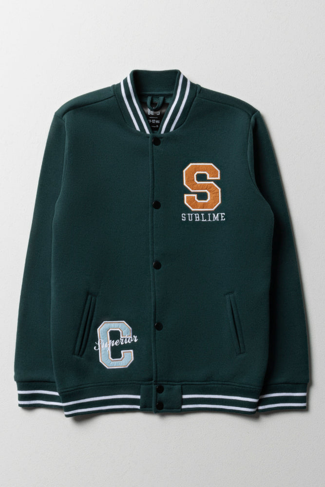 Baseball Jacket Green