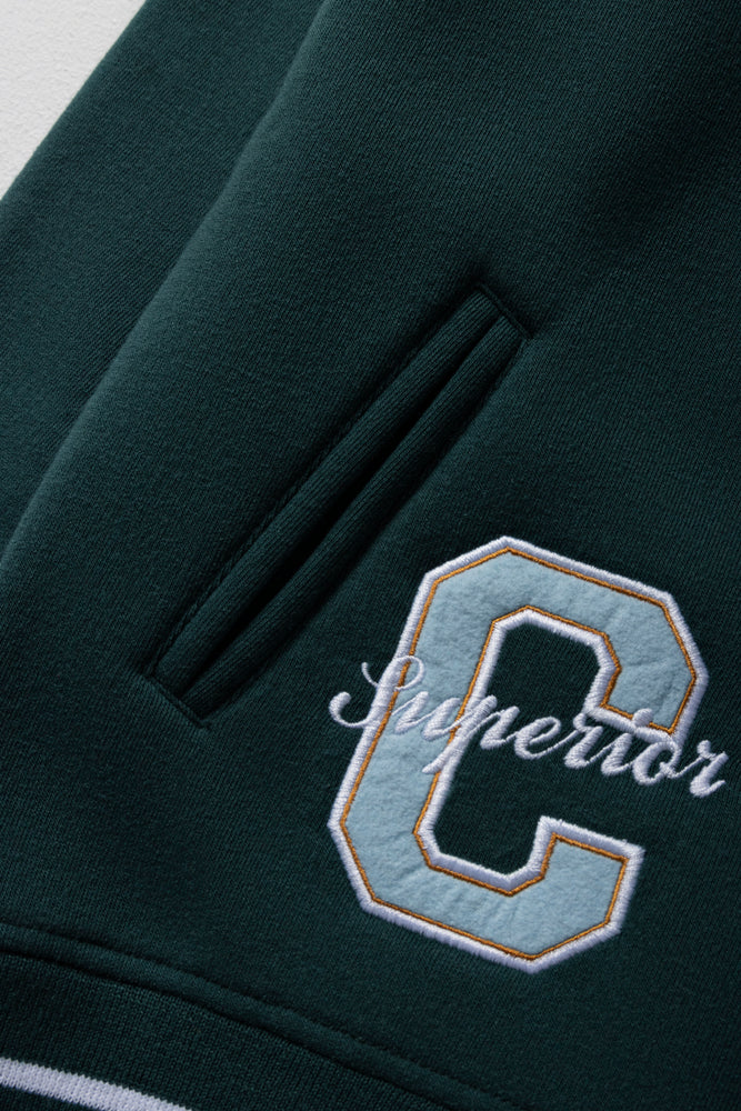 Baseball Jacket Green (1)