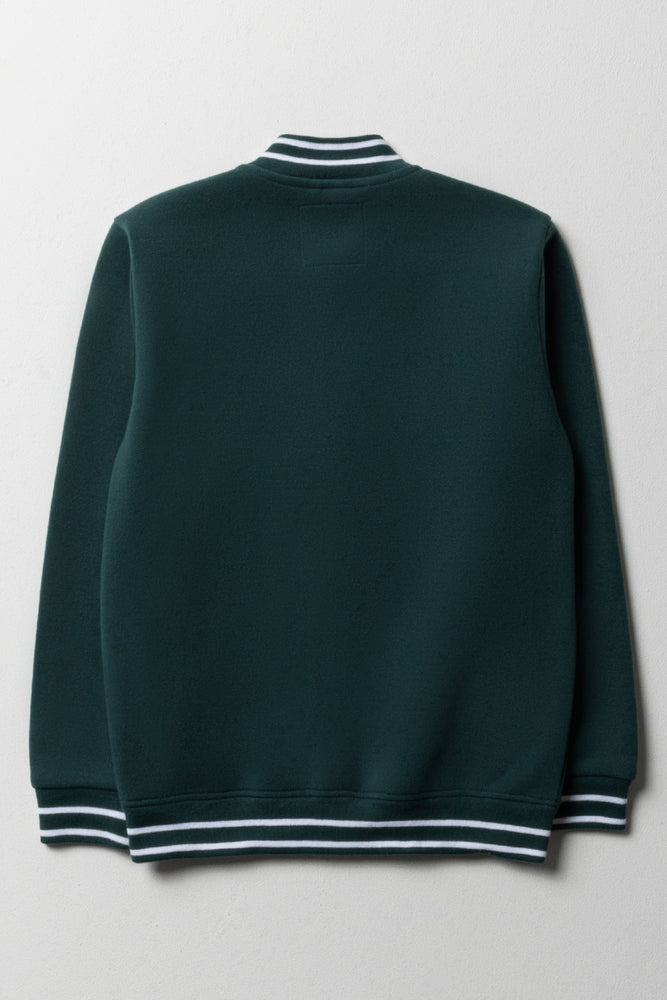 Baseball Jacket Green (2)