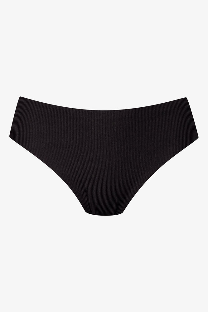 2 Pack Lazer Cut Bikini Black And Natural (2)