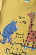 2 Pack Short Sleeve T-Shirts Yellow And Blue (2)