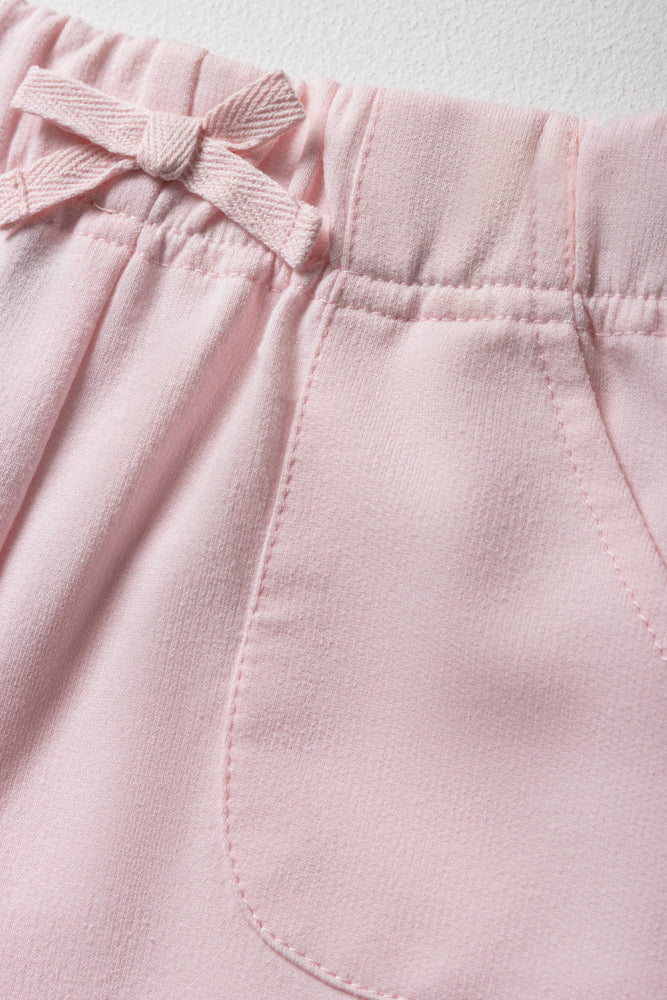 Knit Shorts Light Pink (1)