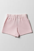 Knit Shorts Light Pink (2)