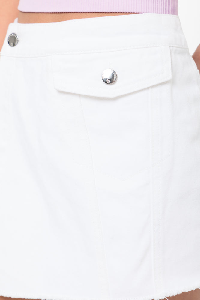 Denim Skorts White (4)