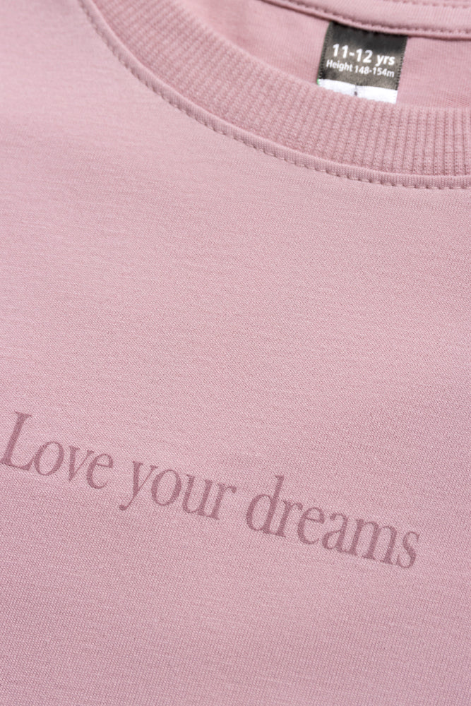 Regular Fit Boxy T-Shirt Pink (1)