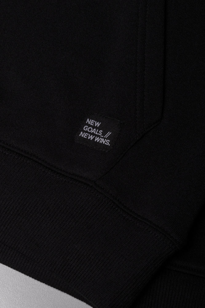 Regular Hoody Tracktop Black