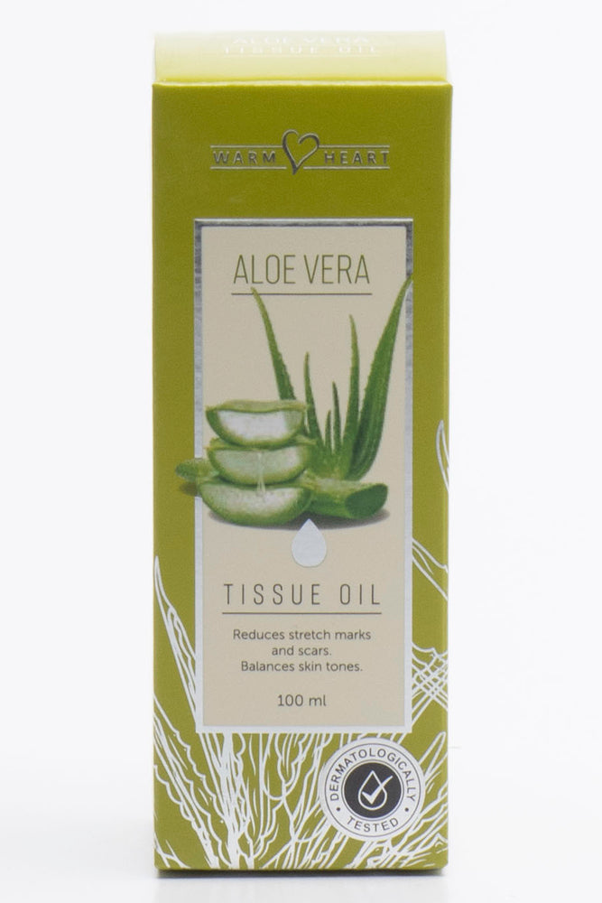 Warm Heart Tissue Oil Aloe Vera
