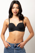 2 Pack Bonded Wings Multiway Bras Black And Natural (3)