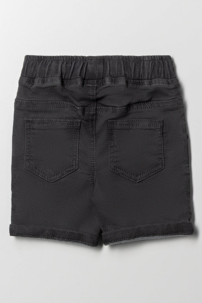 Denim Shorts Grey (2)