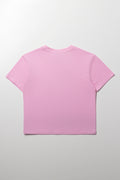 Short Sleeve T-Shirt Pink (2)