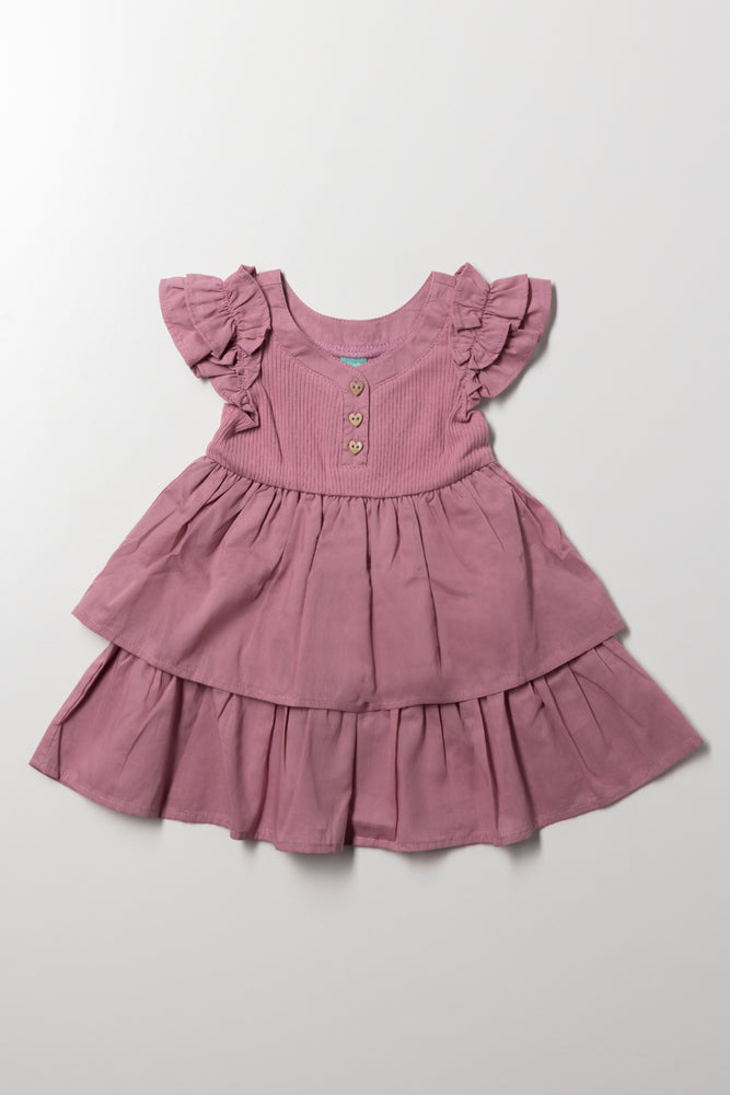 Tiered Dress Pink