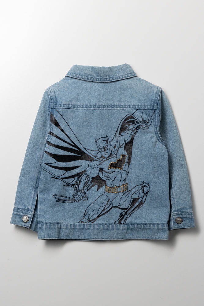 Batman Denim Jacket Light Blue (2)