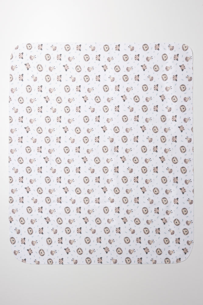 3 Pack Tiger Receiver Blankets Pink, White & Green (2)