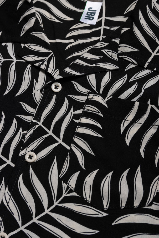 Short Sleeve Shirt Black & White (1)