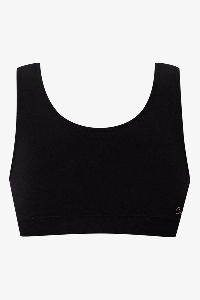 2 Pack Seam-Free Racerback Bras Black & White