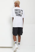 Cube X S.W. Smiley Short Sleeve T-Shirt White (2)