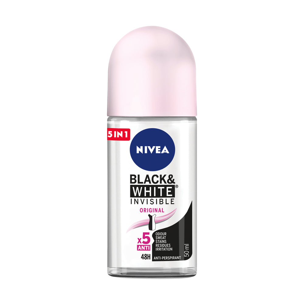 Nivea Black & White Original Roll On 50Ml (1)