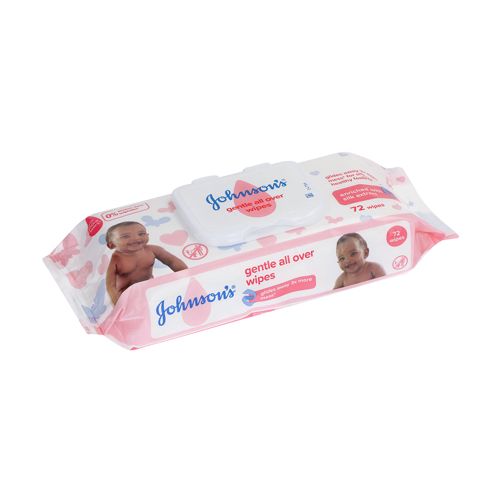 Johnson's Baby Wipes 72 Pack