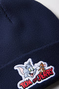 Tom & Jerry Beanie & Gloves Set Navy (1)