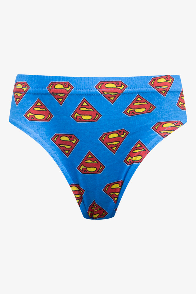 Superman 3 Pack Briefs Blue And Red