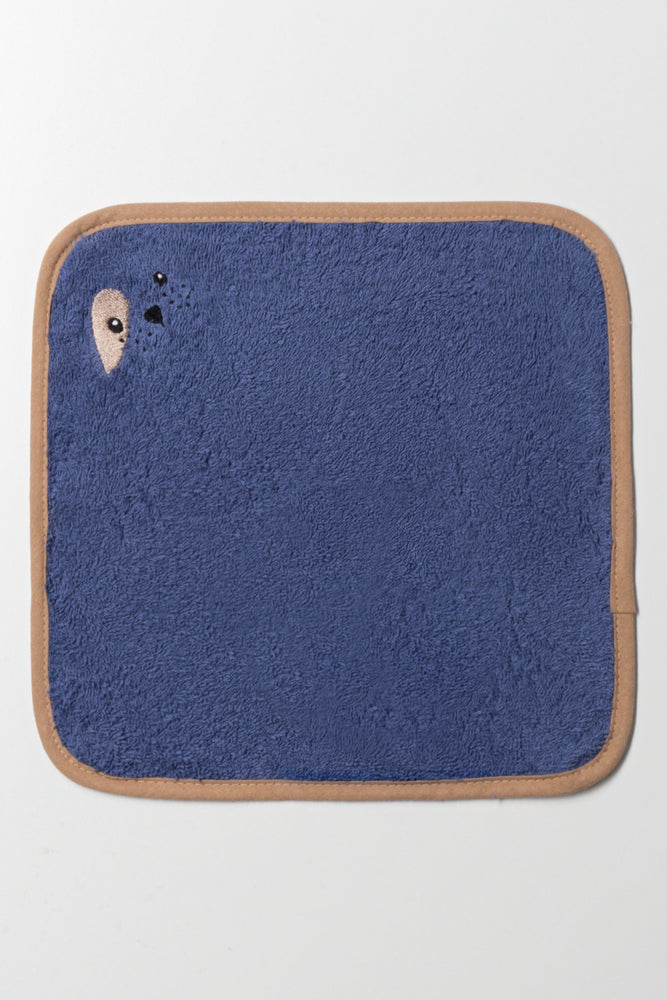 2 Piece Puppy Towel Set Blue (3)