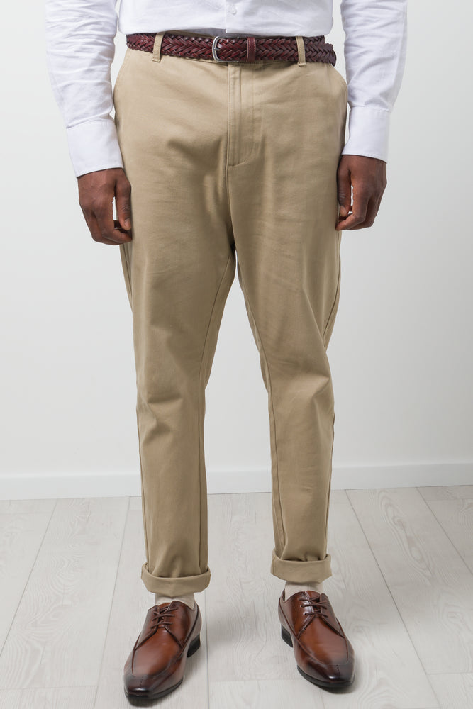Slim Fit Chino Pants Natural (1)