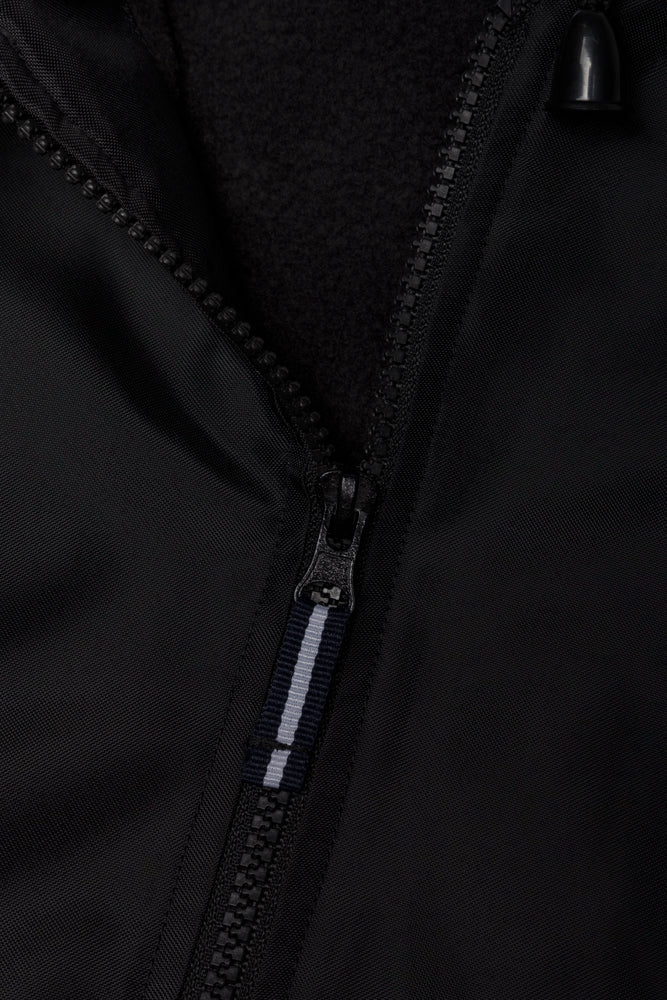 Reflective Rain Jacket Black (2)