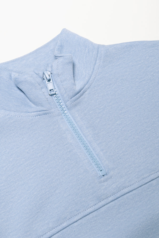 Quarter Zip Tracktop Blue
