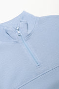 Quarter Zip Tracktop Blue (1)