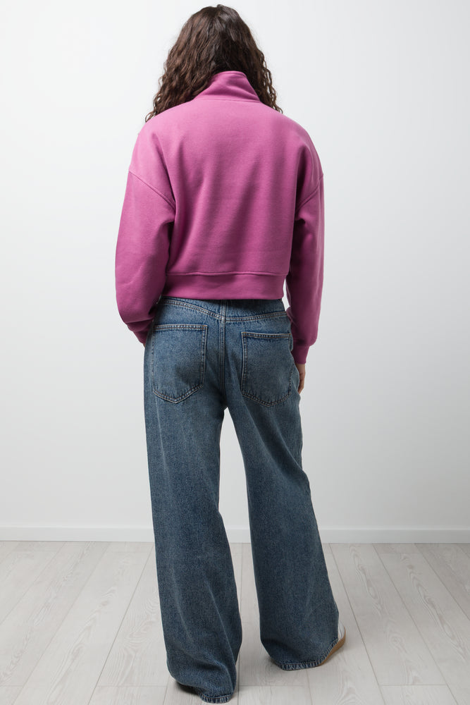Quarter Zip Tracktop Purple (2)