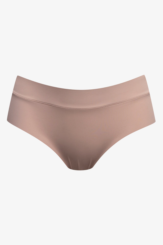 2 Pack Lazer Boyleg Panties Natural