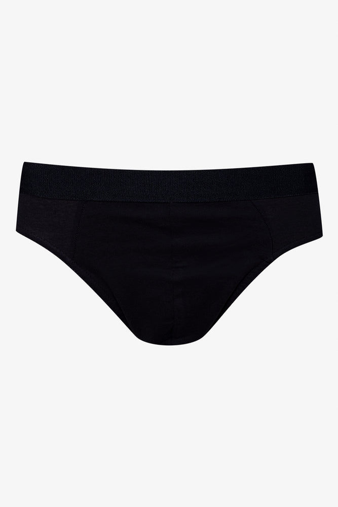 3 Pack Briefs Black And Grey (3)