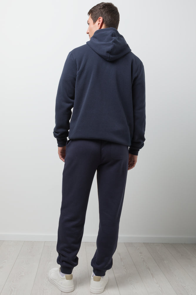 Rib Cuff Trackpants Navy (3)