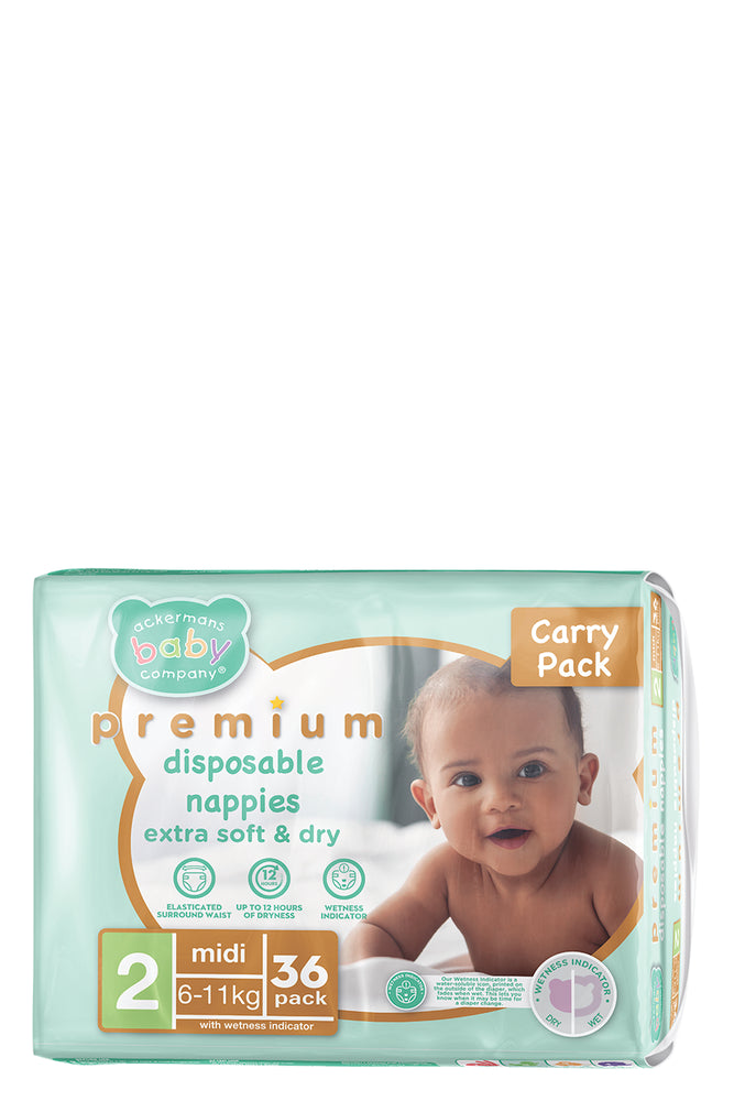 ABC Premium Midi Nappies 36'S (1)