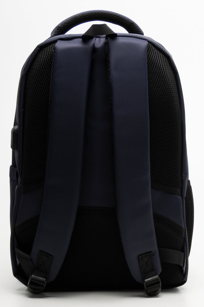 Dual Laptop And Tablet USB Bag Navy (2)