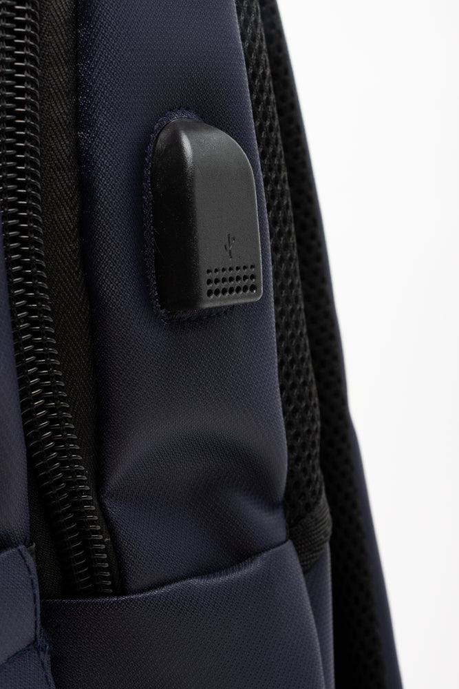 Dual Laptop And Tablet USB Bag Navy (4)