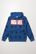 Marvel Hoodie Blue