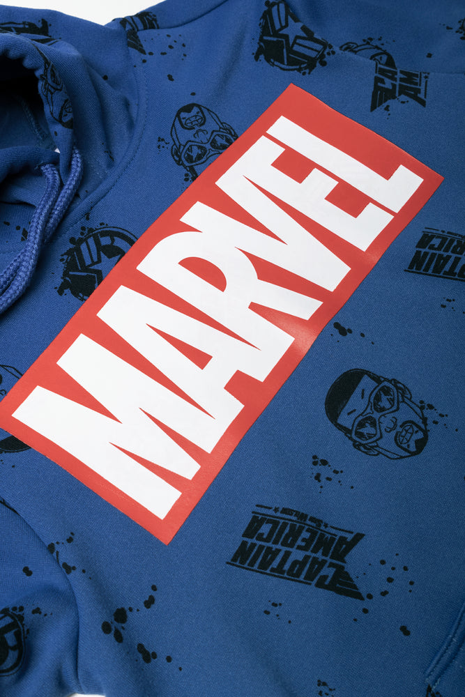 Marvel Hoodie Blue (1)