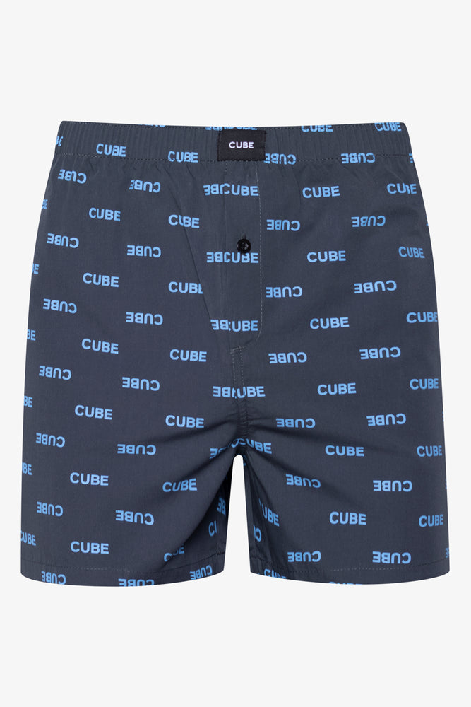 3 Pack Woven Boxers Red & Blue (1)