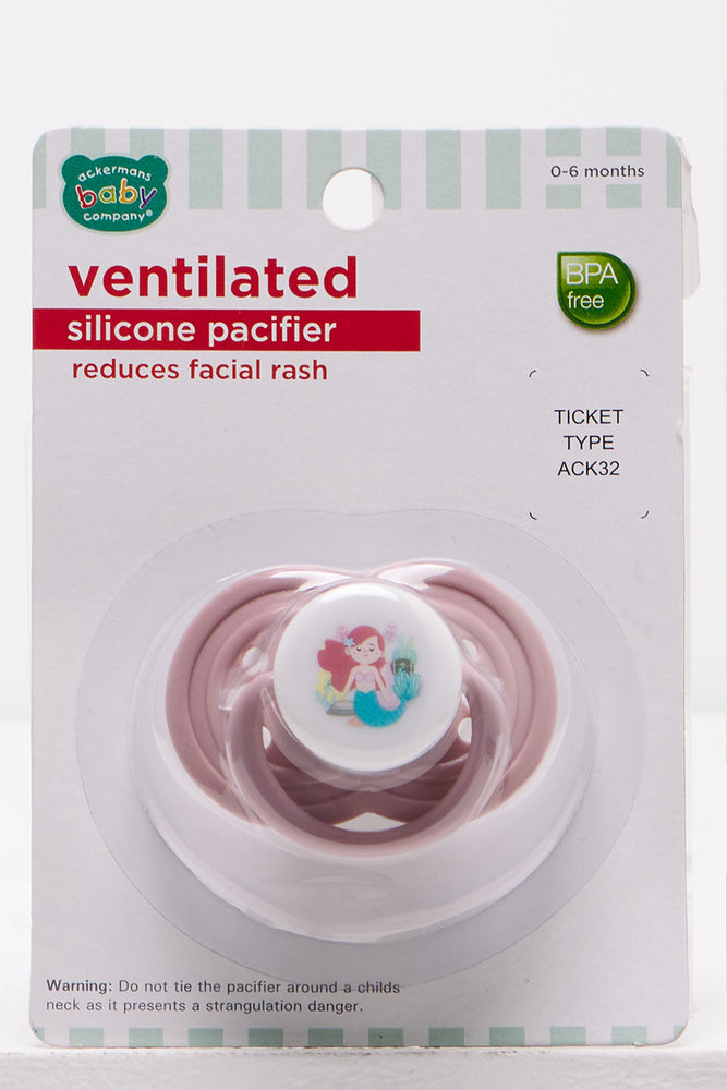 Mermaid Dummy 6-18 Months Pink