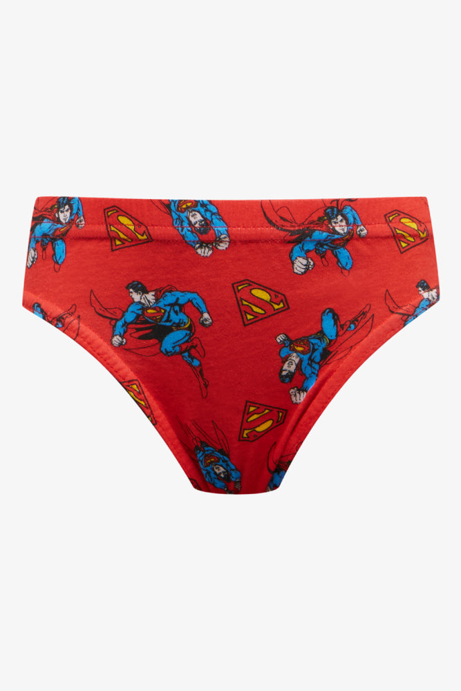 Superman 3 Pack Briefs Blue And Red (3)