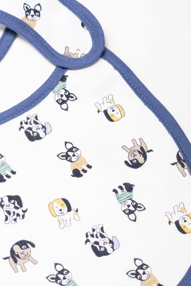 3 Pack Bibs Blue (3)