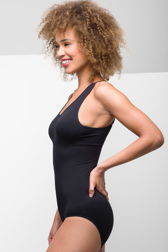 Shapewear Bodysuit Briefs Black
