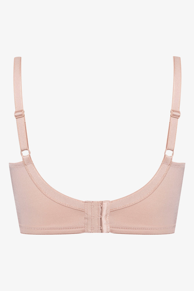 Plus Size 2 Pack Non Padded Wire Free Bras Black And Natural (3)