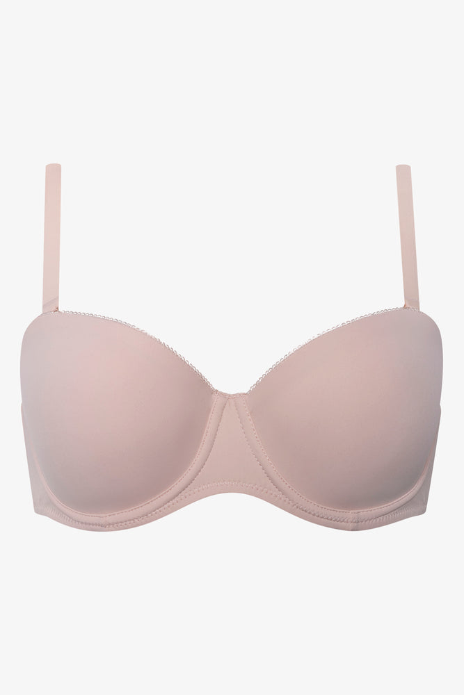 2 Pack Multiway Bras Small Black And Natural (2)