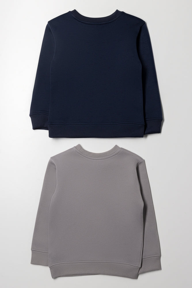 Sonic 2 Pack Tracktops Navy And Grey (3)