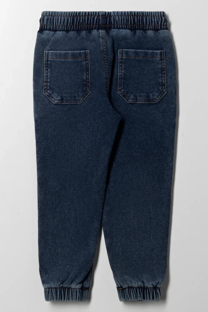 Carpenter Trackpants Dark Blue (2)