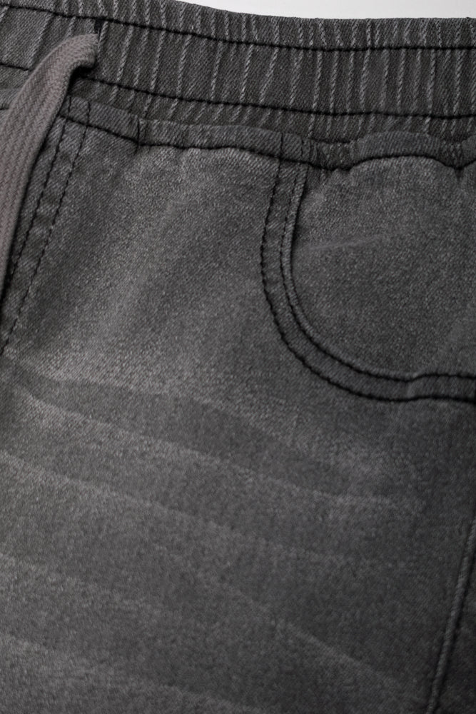 Slim Cargo Denim Grey (1)