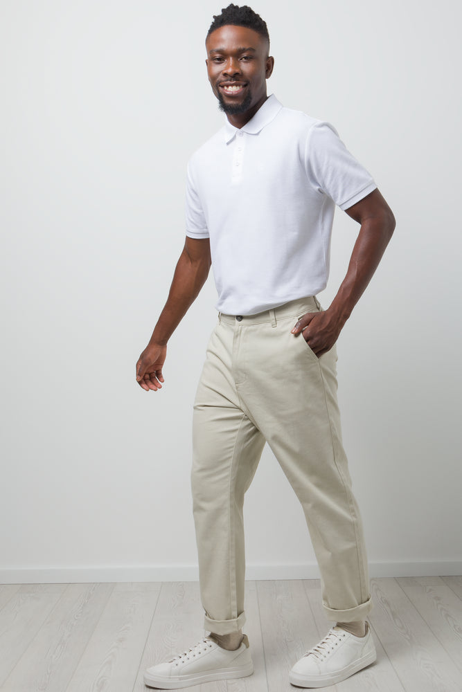 Straight Leg Chino Pants Natural (2)