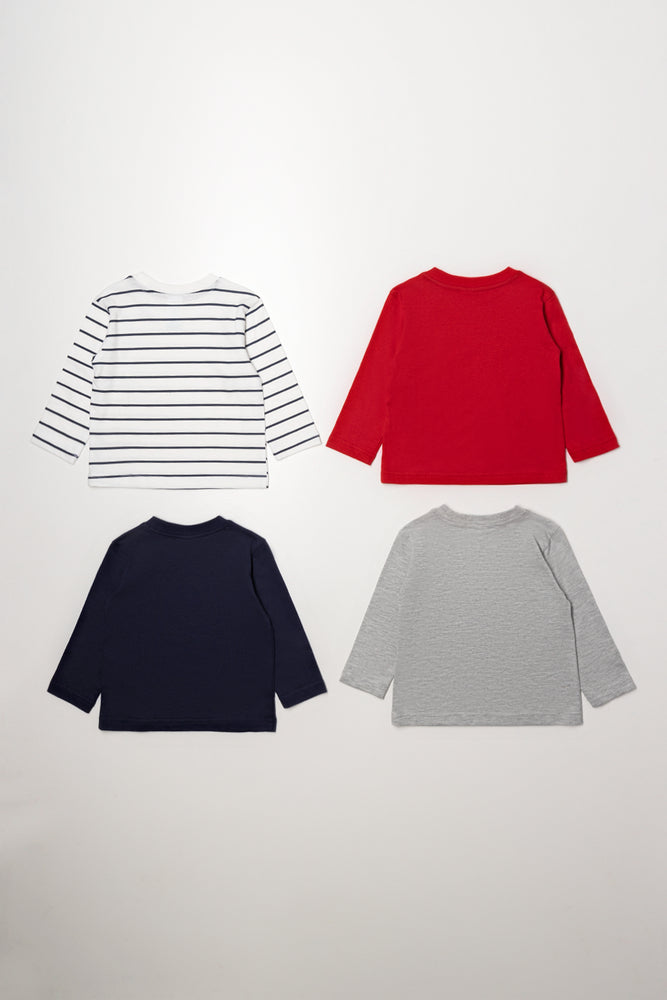 4 Pack T-Shirts Multi (5)